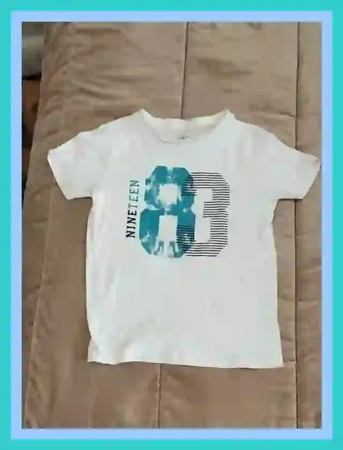 T-shirt TEX sport imprimé blanc garçon 9 à 10 ans  7525388476 - photo numéro 6