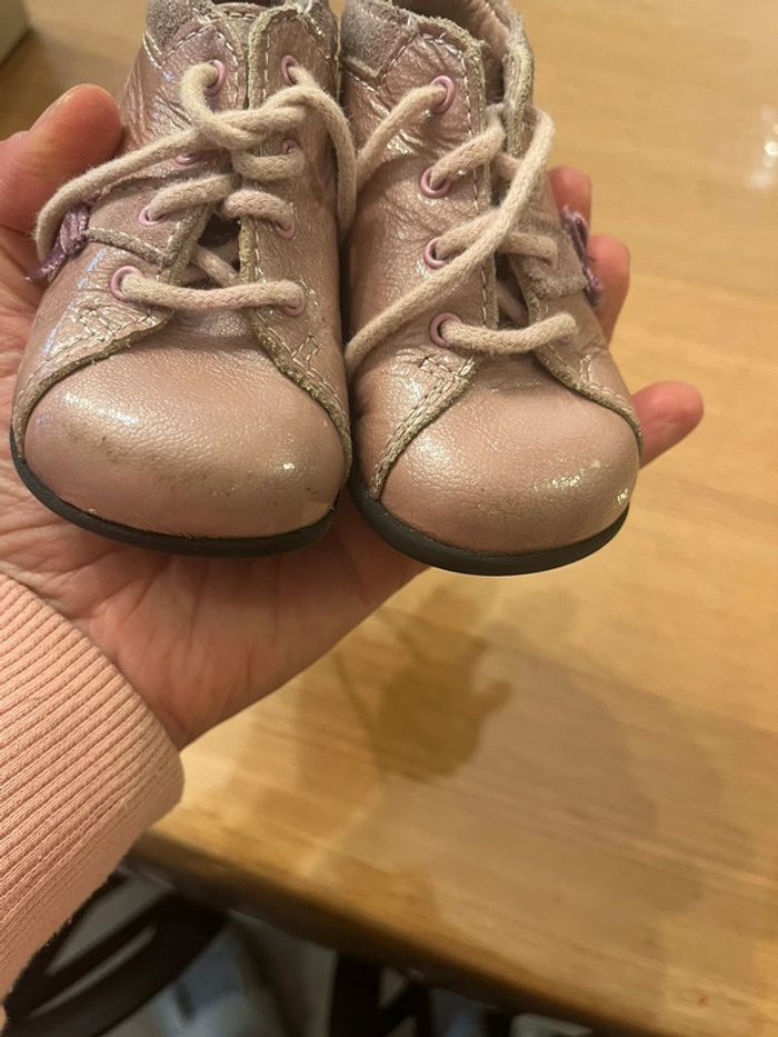 Chaussure vernis premier pas taille 18 - photo numéro 7