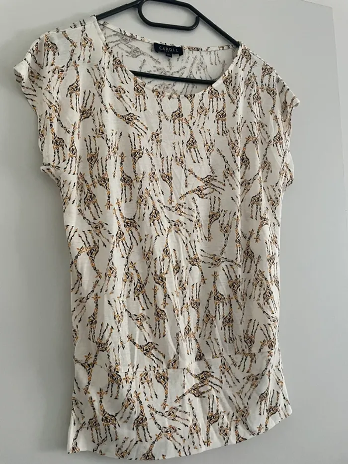 T-shirt Caroll XS 34 - photo numéro 4