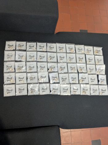 Lot revendeur bagues doré 