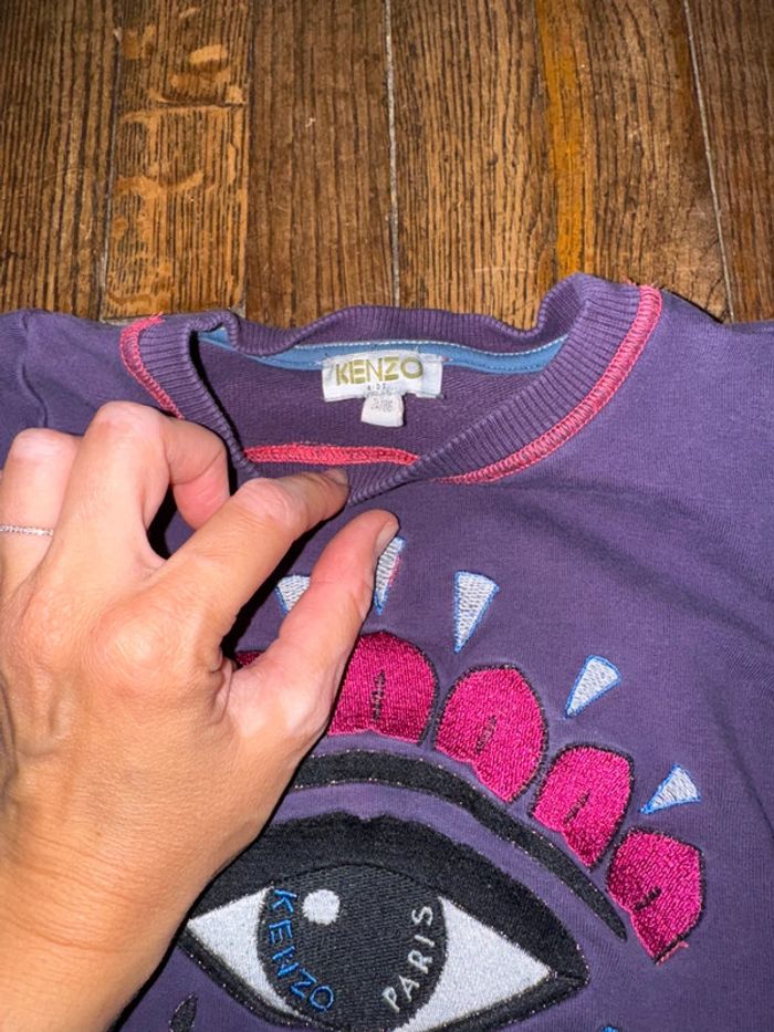 Sweat Kenzo 2 ans - photo numéro 3