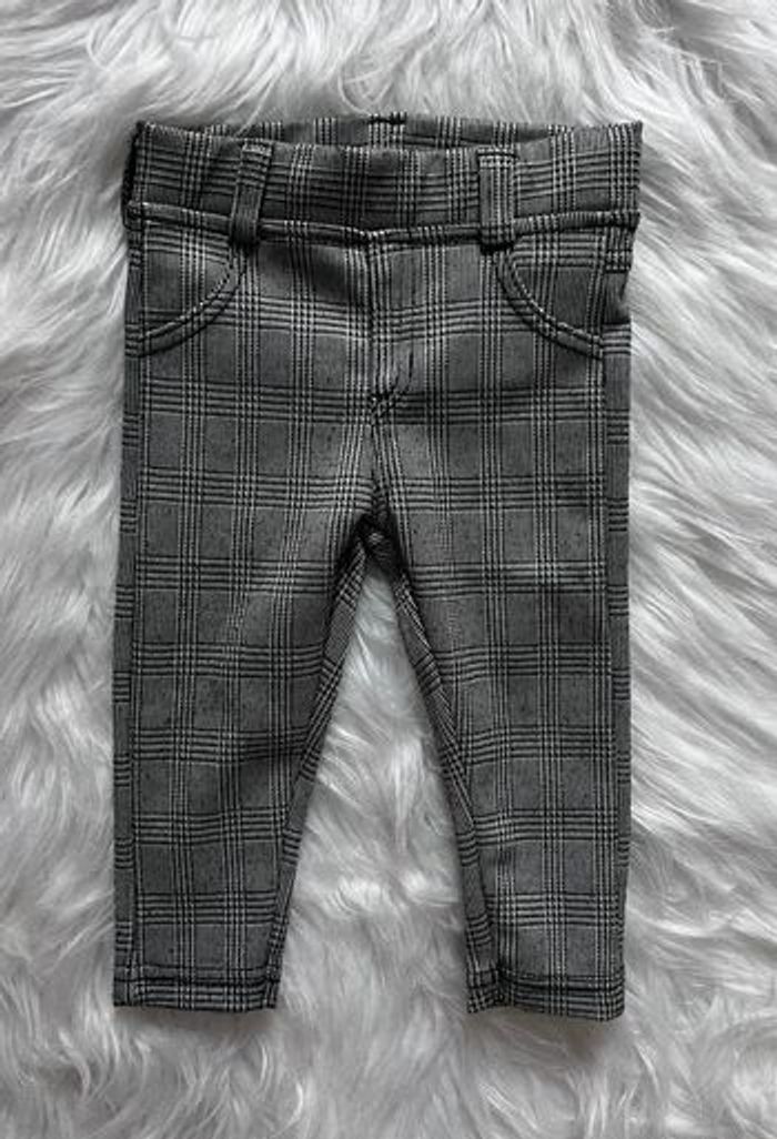 Pantalon bébé à carreaux