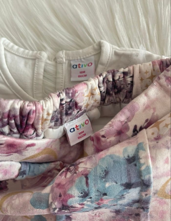 Ensemble pour bébé fille 18mois Ativo - photo numéro 2