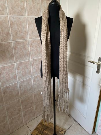 Écharpe beige Mim