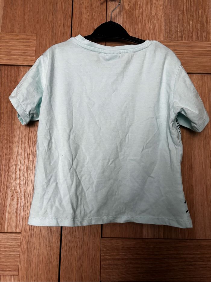 Tee shirt bleu clair La Reine des neiges DISNEY t.6ans - photo numéro 3