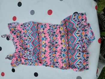 Combinaison short 4-6ans fille
