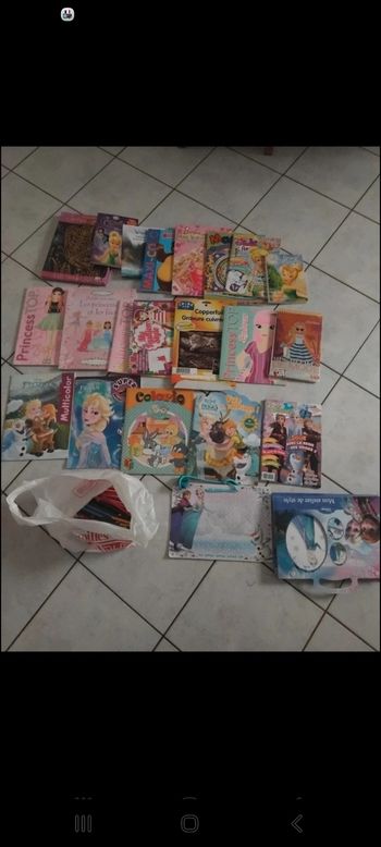 Lot de coloriage activitées