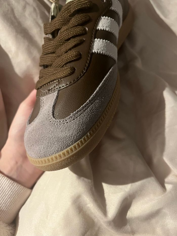 Basket adidas samba marron - photo numéro 3