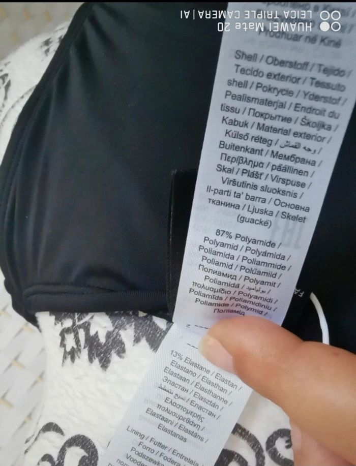 💕Jolie Haut de maillot de bain Vero Moda - Noir à découpes - femme TM / 38 💕 - photo numéro 9