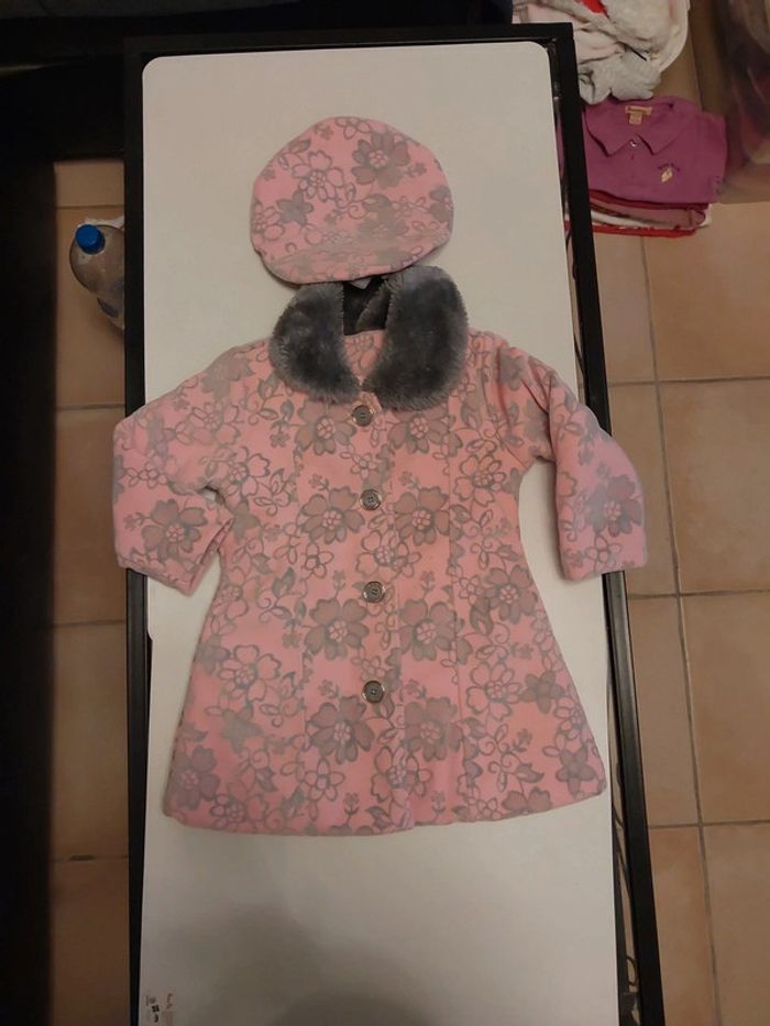 Ensemble chicaprie rose 3 pièces 24 mois - photo numéro 4