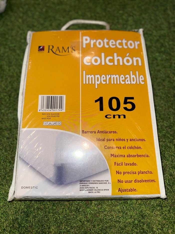 Protège matelas imperméable alèse de 105 cm