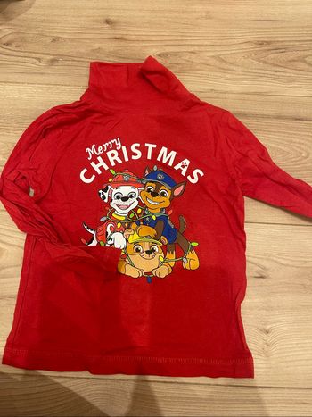 Col roulé Noël pat patrouille