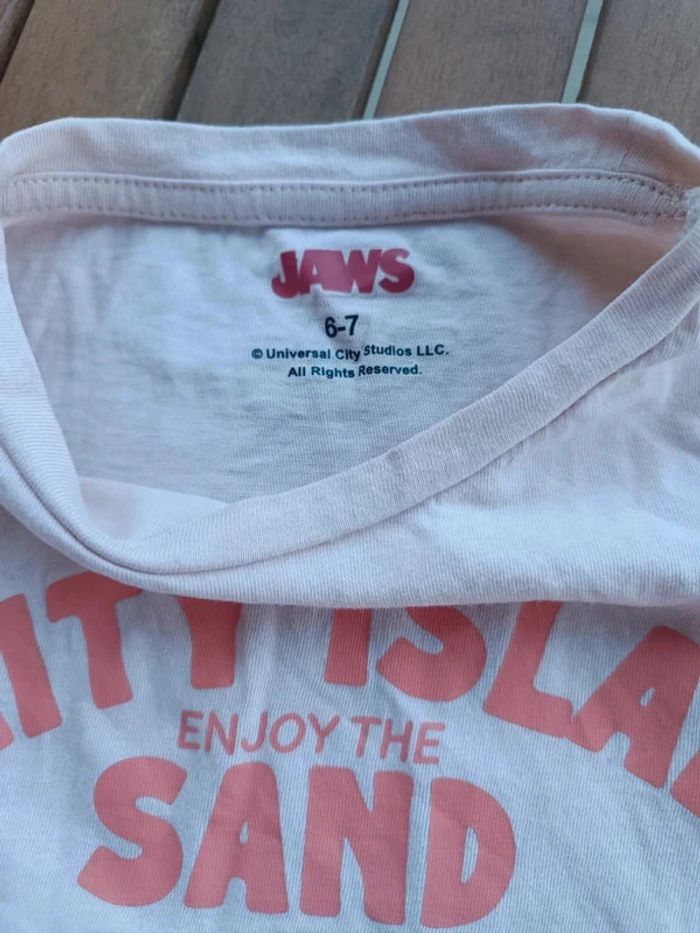 Pyjama été jaws 6-7ans - photo numéro 2