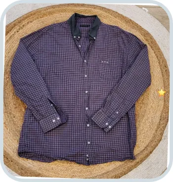 Chemise à carraux homme Mise au Green – Taille XL – Très bon état
- Violet