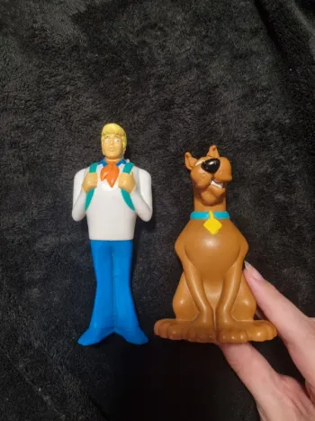 Lot De Deux Figurines Scooby Doo, Burger King