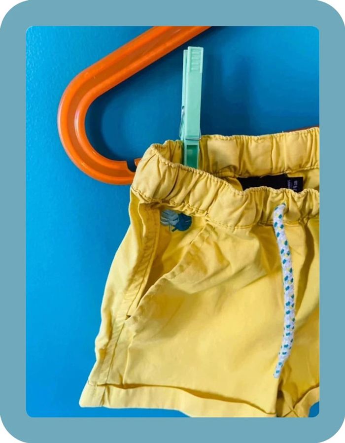 Très beau short léger taille ajustable 12 mois sergent major - photo numéro 2