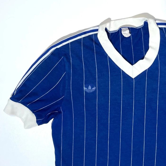 Maillot de football Adidas vintage années 80 - photo numéro 4