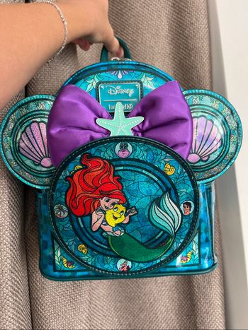Loungefly et ears stained glass Ariel
