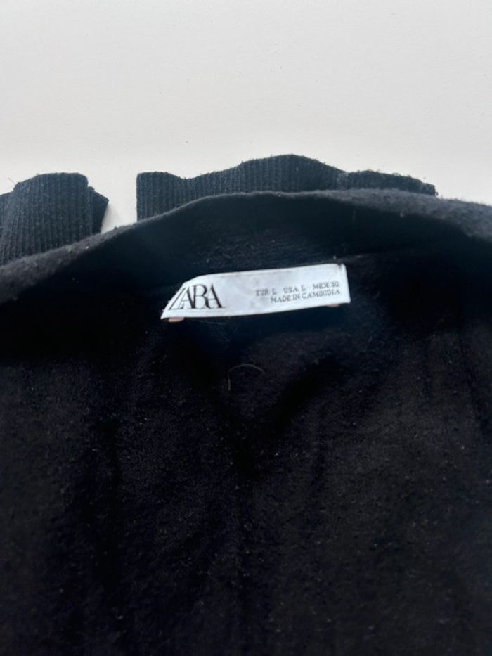 Cardigan Noir Zara – Taille L – Élégant & Confortable - photo numéro 2