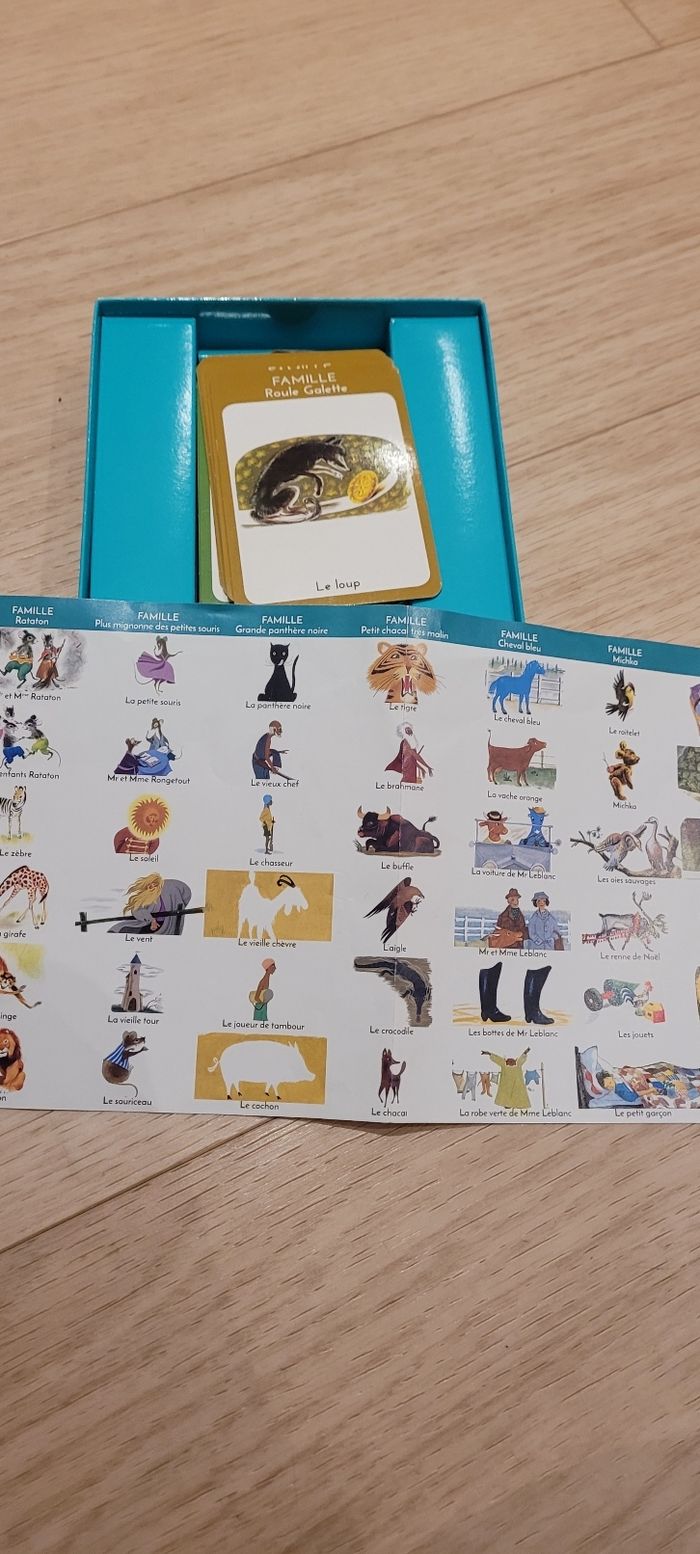 Jeu 7 familles des animaux - photo numéro 2