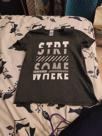 Tee shirt gris 10 ans