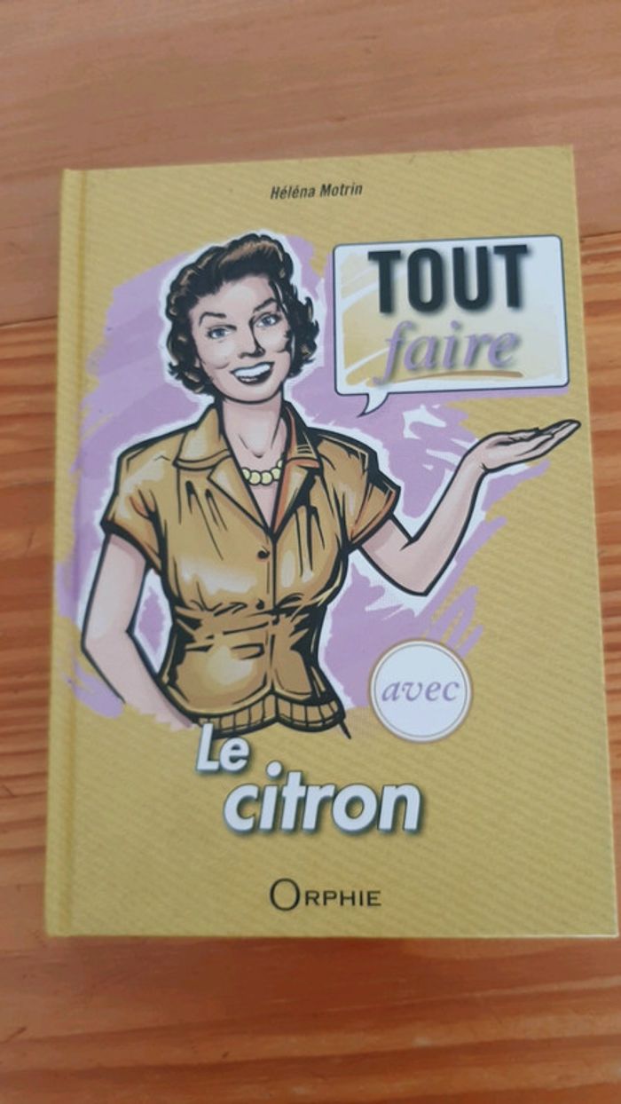 Livre tout faire avec le citron