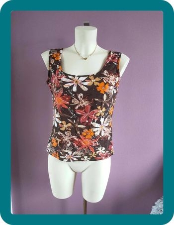 Débardeur fleurie vintage