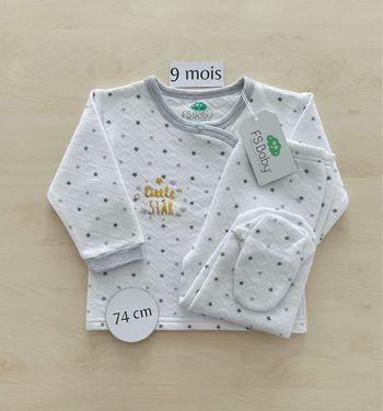 Pyjama bébé mixte - FS baby - neuf - taille 9 mois 74 cm