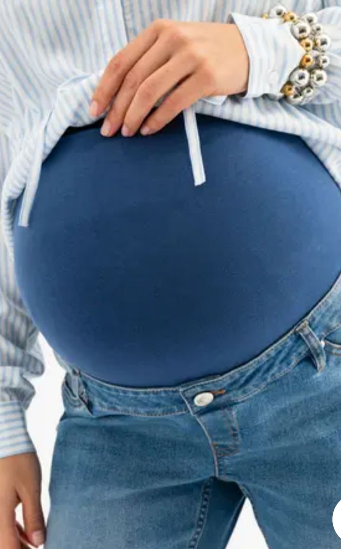 Jeans grossesse taille L gemo - comme neuf - photo numéro 2