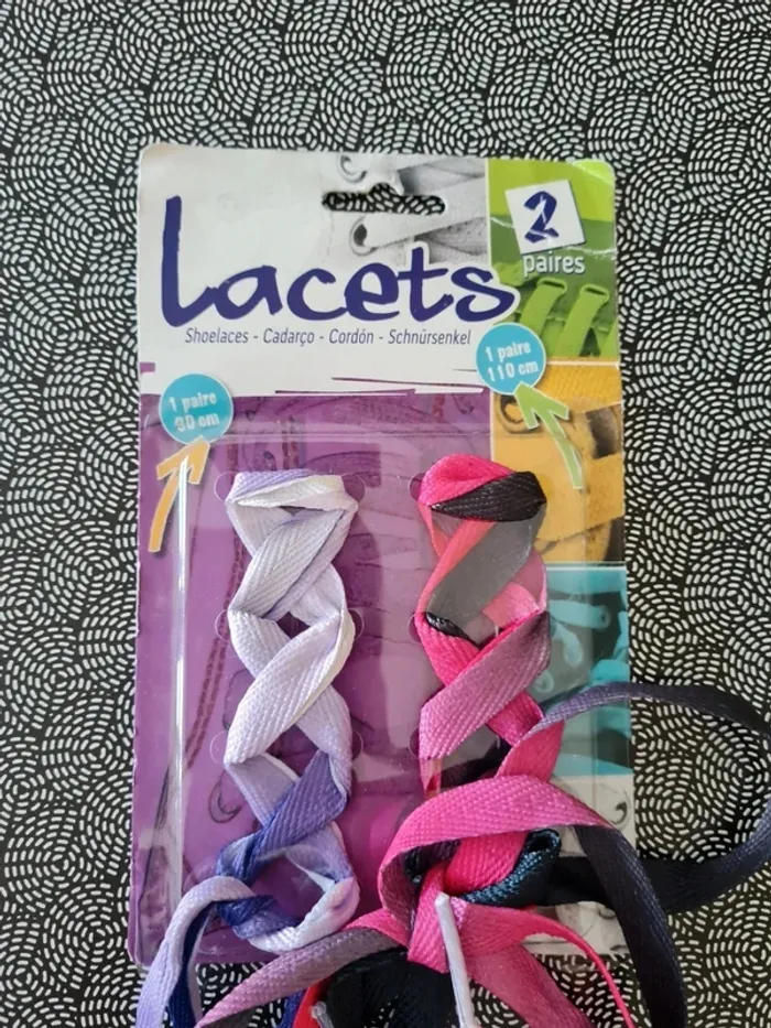 Lot de lacet à chaussures