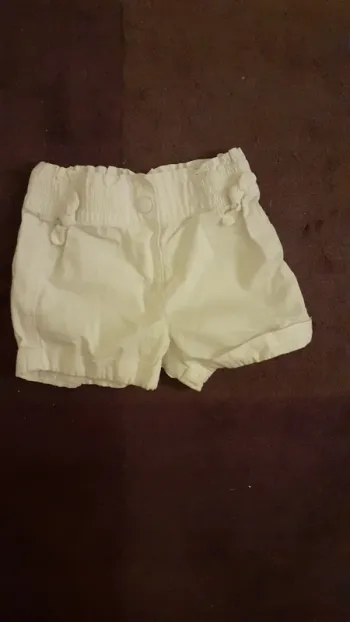 Short blanc