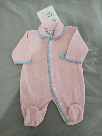 Pyjama rose T.54cm