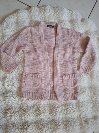 Gilet rose 5ans #FI5A-009
