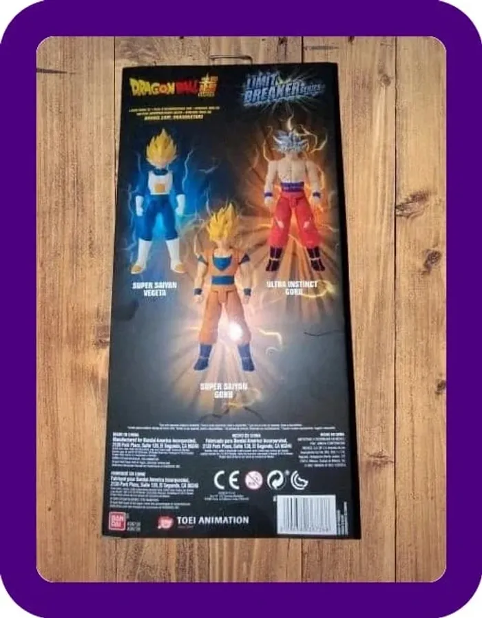 Dragon Ball - Figurine Géante Limit Breaker 30 cm-Super Saiyan Vegeta - photo numéro 2