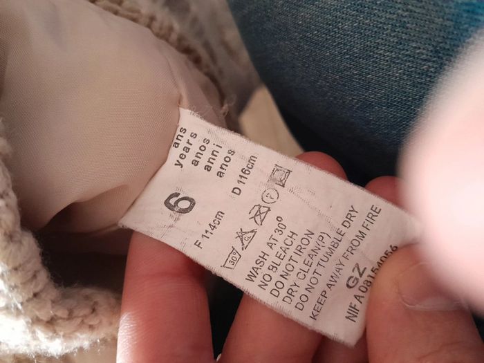 Veste fille coupe vent 6a - photo numéro 4