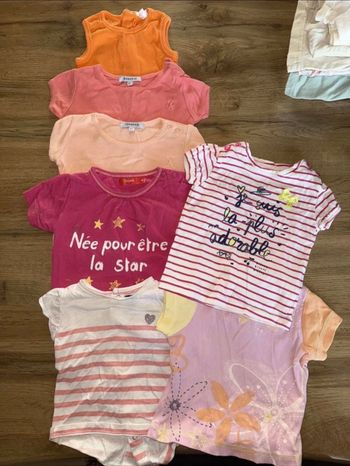 Lot de 7 t-shirt manche courtes