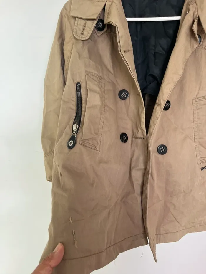 Trench coat avec capuche - photo numéro 8