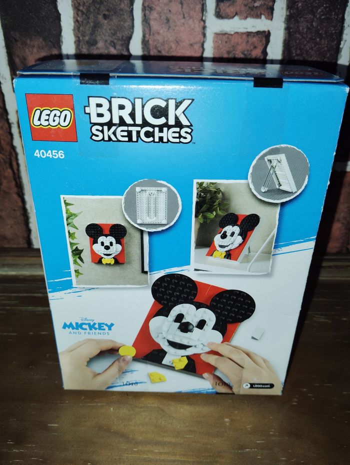 Lego brick sketches Mickey 40456 - photo numéro 2
