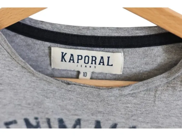 C60 t-shirt gris Kaporal 10 ans - photo numéro 3