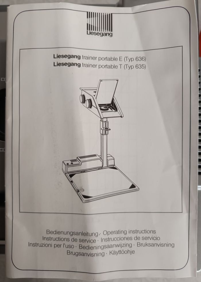 Projecteur de Transparents A4 Présentation Bureau Liesegang Portable E/T - photo numéro 6