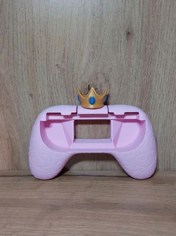 Manette Nintendo mario bros joycon grip switch 2 peach rose neuf