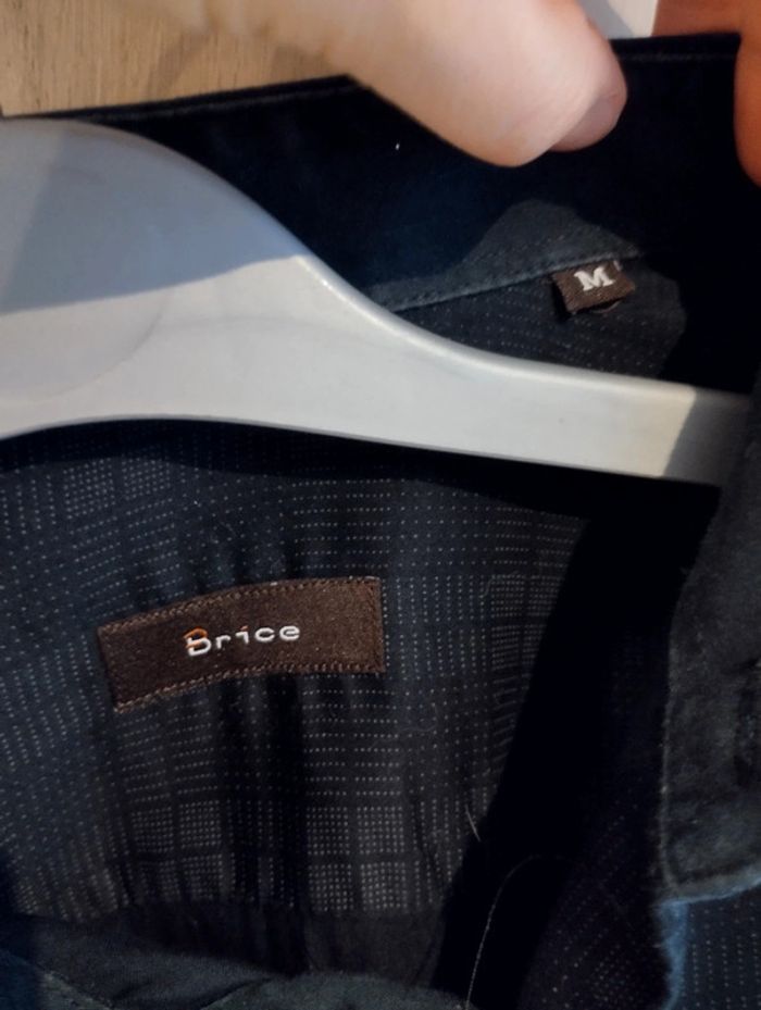 Chemise longues manches à carreaux noire - photo numéro 3