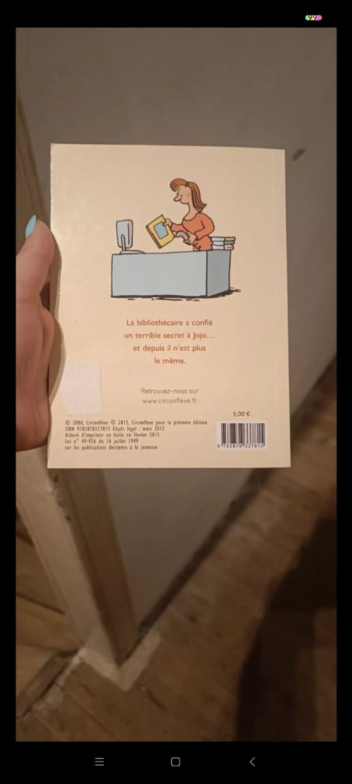 Livre jojo et le secret de la bibliothécaire - photo numéro 2