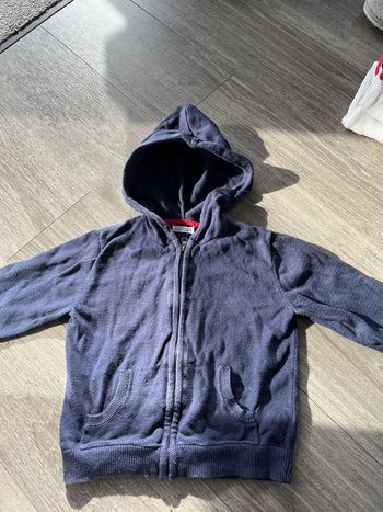 Gilet zippé 24 mois