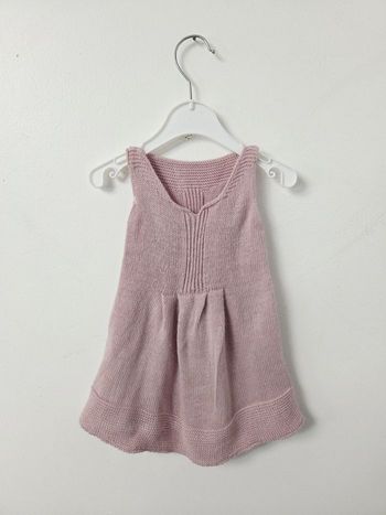 Jolie robe tricotée 1/3 mois
