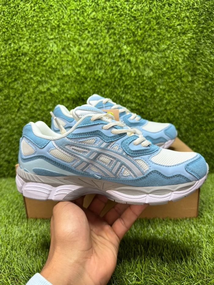 ASICS Gel-NYC Cream Arctic Sky Taille 40.5 - photo numéro 4