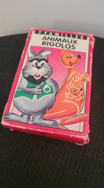 Animaux rigolos jeu des 7 familles