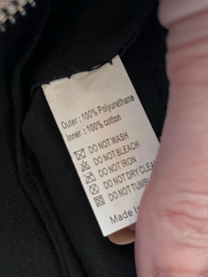 Petit sac bandouilère clouté simili cuir beige Missguided TBE 👝 - photo numéro 5