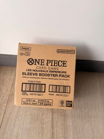 One Piece - Case 24 Boosters sous blister - OP09 Les nouveaux Empereurs