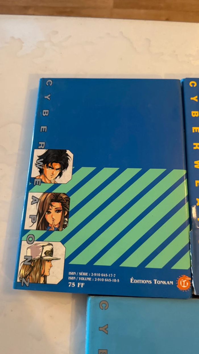 📚 Lot 3 Tomes – Cyber Weapon Z par Andy Seto – Éditions Tonkam - photo numéro 8